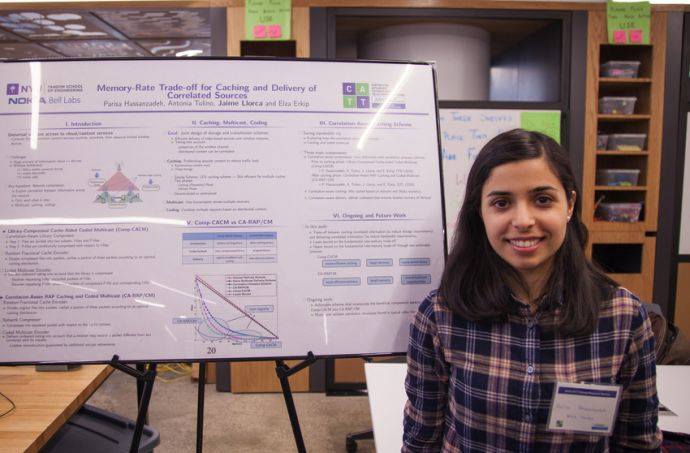 Parisa Hassanzadeh, Ph.D., Electrical Engineering presents her papers Library-Compressed Cache-Aided Coded Multicast and Correlation-Aware RAP Caching and Coded Multicast